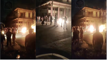 protestas estallan en la habana: vecinos bloquean calles y desafian presencia policial en santos suarez