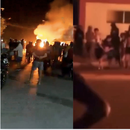 Joven herido de bala e incendio en sede del PCC durante protestas por apagones en Morón, Ciego de Ávila