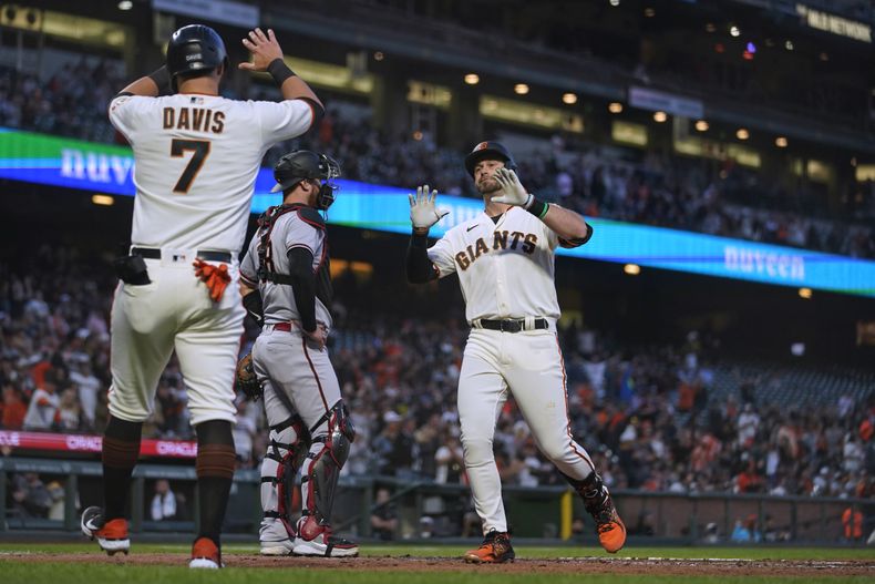 DEP-BEI DIAMONDBACKS-GIGANTES