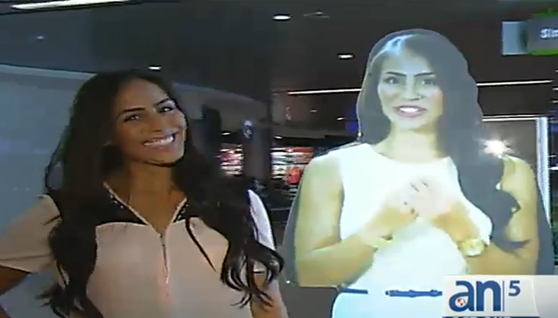 Ayer conocimos a Leticia, la empleada virtual que trabaja 24 horas, los siete días de la semana, en el Aeropuerto Internacional de Miami.