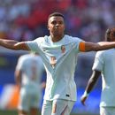 El delamtero francés Kylian Mbappe celebra tras el primer gol de Francia en la victoria 2-0 ante Marruecos en los los cuartos de final del Mundial, el jueves 9 de julio de 2026, en Foxborough Massachusetts. (AP Foto/Steven Senne)
