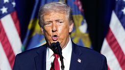 El presidente estadounidense Donald Trump en un evento en Detroit, el 13 de enero del 2026. (AP foto/Ryan Sun)