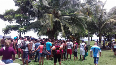 se agrava la situacion de los emigrantes cubanos varados en la miel, panama