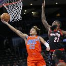 El Thunder supera a Blazers y pone fin a racha de 7 derrotas