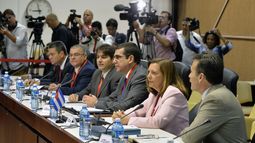 finalizo la primera sesion cuba-eeuu en la habana: fue una manana muy productiva