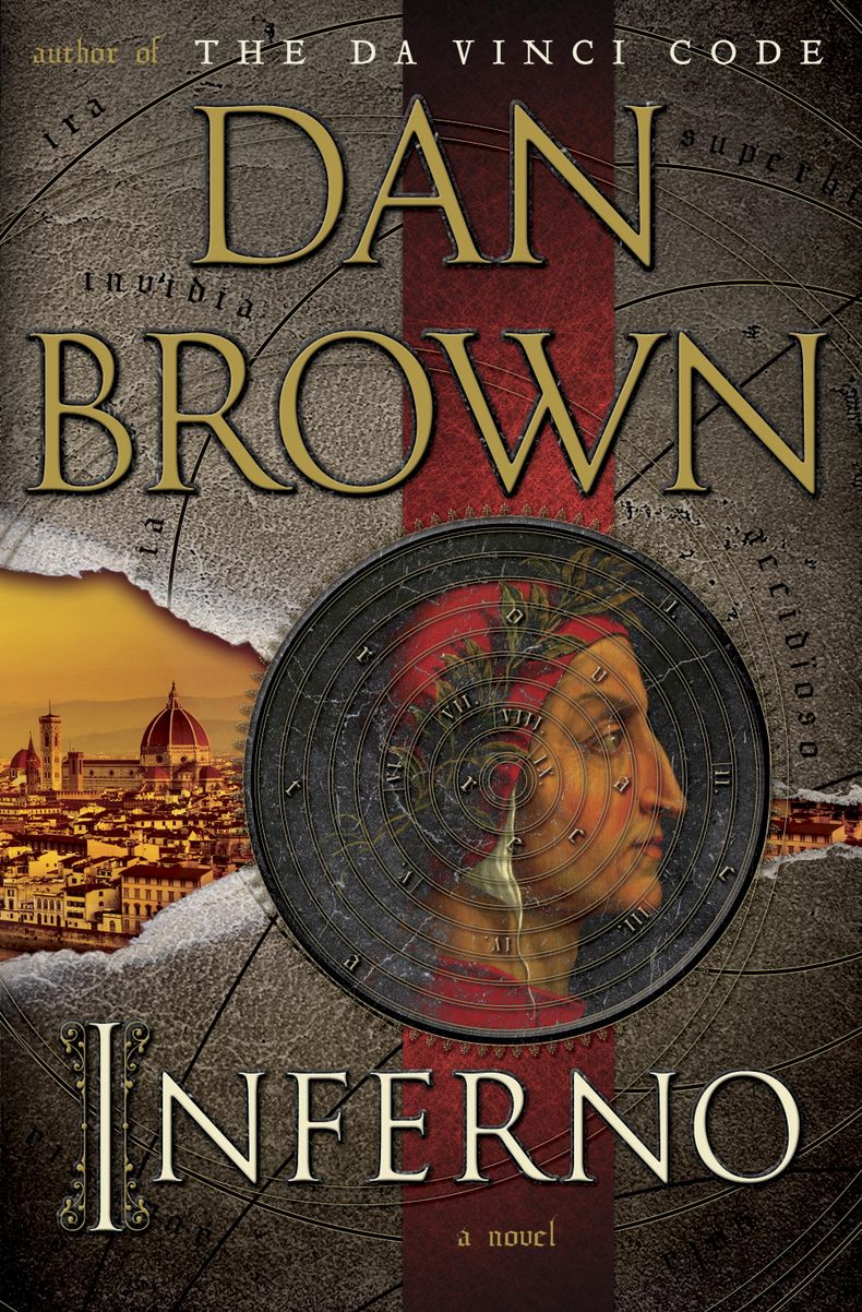 La portada de &ldquo;Inferno&rdquo; de Dan Brown. La m&aacute;s reciente novela de Brown protagonizada por Robert Langdon fue el libro m&aacute;s vendido de Amazon.com en 2013, anunci&oacute; la tienda el lunes 16 de diciembre de 2013. (Foto AP/Doubleday,
