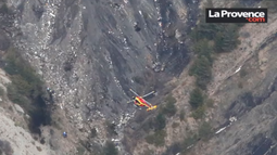 video: primeras imagenes del avion estrellado en los alpes