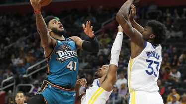 Pistons doblegan 128-114 a Warriors y rompen mala racha