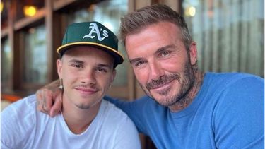 romeo, el otro hijo de david beckham que sigue sus pasos en el futbol