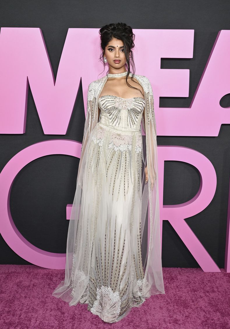 Avantika asiste al estreno mundial de Mean Girls en el cine AMC Lincoln Square el lunes 8 de enero de 2024, en Nueva York. (Evan Agostini/Invision/AP)