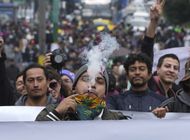 ecuatorianos exigen en quito despenalizacion de cannabis