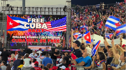 exilio cubano exige mas presion de eeuu en masivo rally en hialeah: ovacion a rubio 2028