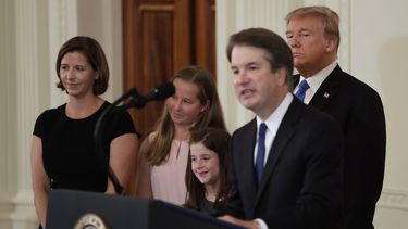 Kavanaugh, miembro de la élite jurídica de los republicanos