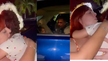 hija de alexis valdes y claudia queda atrapada dentro de un auto con las llaves dentro