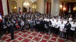 francia de luto por los 12 asesinados en atentado terrorista