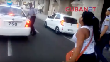 [video] operativo policial en centro habana desata protestas
