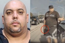 Ira en la carretera: arrestan a chófer de origen cubano que amenazó a otro con un arma de fuego en Hialeah