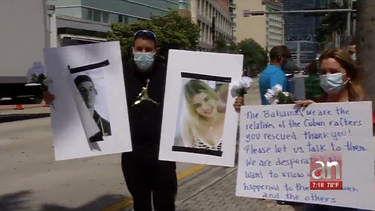 crecen esperanzas de familiares al aparecer viva una balsera cubana desparecida en bahamas