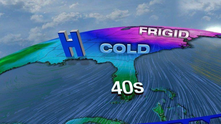 Preparen los abrigos: la sensación térmica en Miami será congelante cercana a los 30 grados Fahrenheit