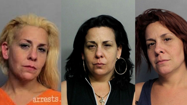 cada vez que la policia arresta a celia infiesta, la mujer tiene una apariencia distinta