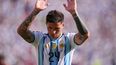 ARCHIVO - El volante argentino Enzo Fernández tras ser expulsado en la final del Mundial, el 19 de julio de 2026, en East Rutherford, Nueva Jersey. España se impuso 1-0. (AP Foto/Abbie Parr)