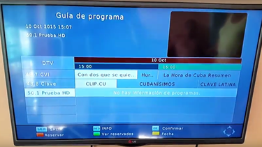 llega a cuba la television en hd