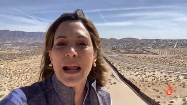 los congresistas carlos gimenez y maria elvira  visitan la frontera entre mexico y eeuu tras grave crisis migratoria