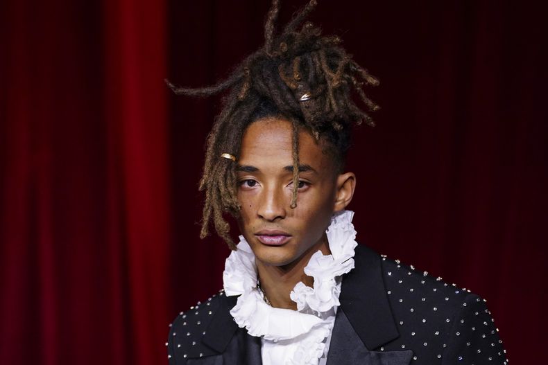 ARCHIVO - Jaden Smith en la Gala del Museo de la Academia en Los Ángeles el 19 de octubre de 2024. (Foto Jordan Strauss/Invision/AP, archivo)