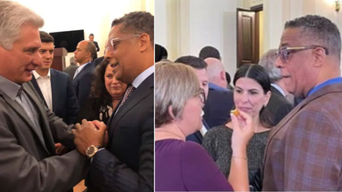 hugo cancio mas unido que nunca a la dictadura cubana consigue un stand propio en la feria de la habana