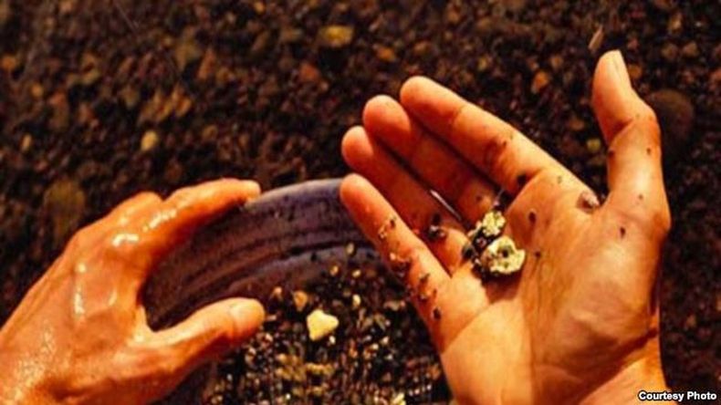 Pico y pala en mano, improvisados mineros pasan semanas agujereando la tierra en busca de una pepita, o al menos un "piojillo" del metal precioso ¿Afán de lucro o necesidad?