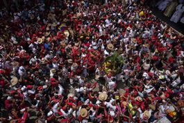 venezuela: vistosa conmemoracion de san juan bautista