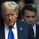 El expresidente Donald Trump llega al tribunal penal de Manhattan, Nueva York, el jueves 30 de mayo de 2024, en Nueva York. (Justin Lane/Pool Photo vía AP)
