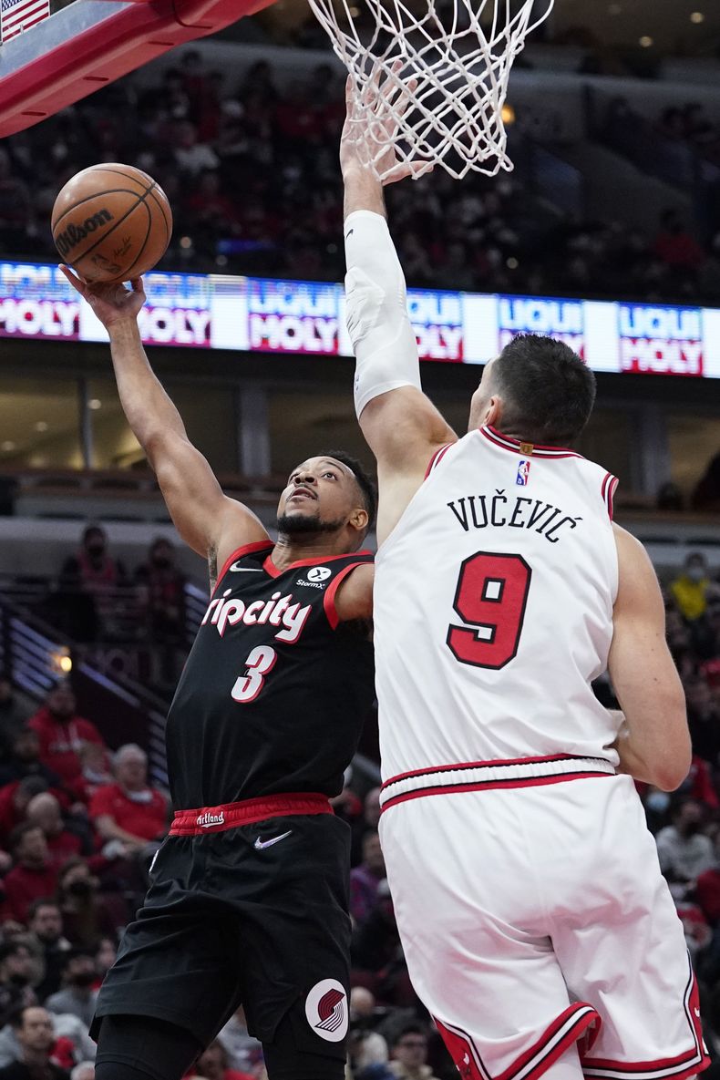 DEP-BAS TRAIL BLAZERS-BULLS