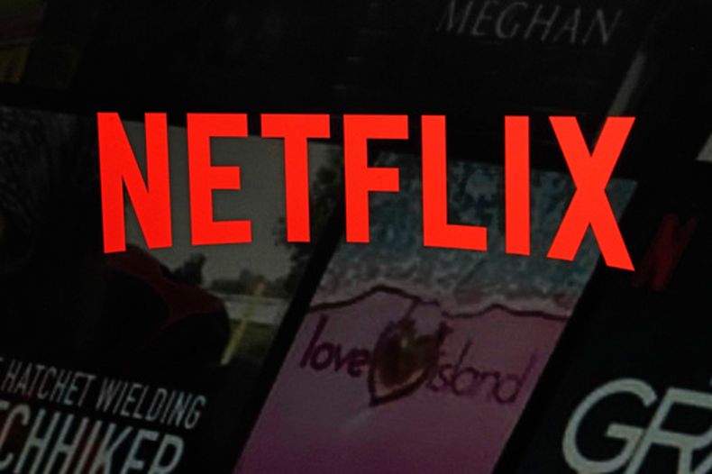 ARCHIVO - El logotipo de Netflix aparece en el sitio web de la empresa el 2 de febrero de 2023, en Nueva York. (Foto AP/Richard Drew, archivo)