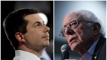 Iowa: Buttigieg y Sanders, igualados con casi 100% de conteo