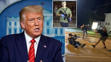 donald trump defiende a kyle rittenhouse diciendo que el joven de 17 anos fue atacado muy violentamente