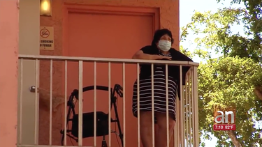 ancianos de un edificio de viviendas publicas aterrorizados tras caso positivo de coronavirus