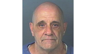 Esta foto de la policía de Hernando, Florida, muestra a Jeffrey Norman Crum, el 27 de julio de 2023. (Foto, policía del condado Hernando vía AP)