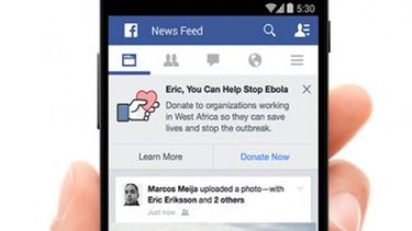 americateve | Con la nueva función en la plataforma, la red social intenta recaudar más dinero para la lucha contra el virus. Proveerá, además, conectividad en las regiones más afectadas.