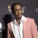 ARCHIVO - El rapero A$AP Rocky en la gala previa a los Grammy y saluda a los íconos de la industria en Beverly Hills, California, el 9 de febrero de 2019. (Foto Richard Shotwell/Invision/AP, archivo)