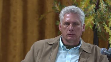 El gobernante de Cuba, Miguel Díaz-Canel. (Archivo)&nbsp;
