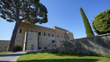 ARCHIVO - Vista del Palacio papal en Castel Gandolfo, a unos 30 kms al sureste de Roma, el 29 de mayo de 2021. (AP Foto/Andrew Medichini, archivo)