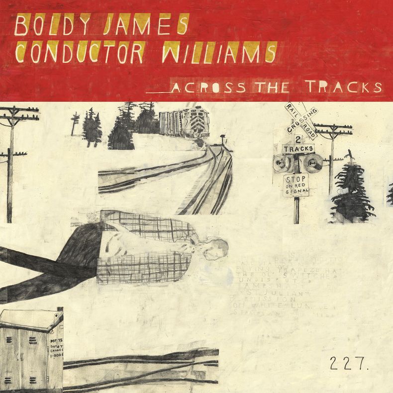 Esta imagen proporcionada por Near Mint muestra la carátula del álbum Across the Tracks de Boldy James y el director Williams. (Near Mint via AP)