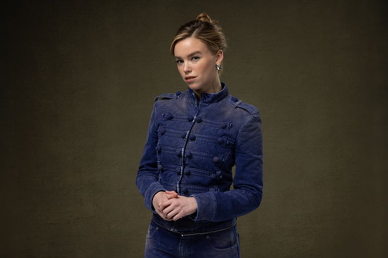 Milly Alcock posa para un retrato el miércoles 15 de abril de 2026 en Los Ángeles. (Foto Willy Sanjuan/Invision/AP)