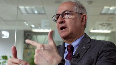 El exalcalde de Caracas y uno de los mayores críticos de Nicolás Maduro, Antonio Ledezma. EFE/ Ángel Díaz