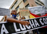 trabajadores publicos venezolanos exigen pagos y la liberacion de sindicalistas