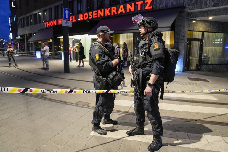 Noruega: 2 muertos en tiroteo, dice la policía