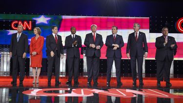 la seguridad nacional movio el debate, trump y cruz evitan choques