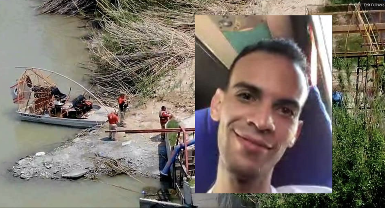 Identifican a cubano que murió cruzando el Río Bravo