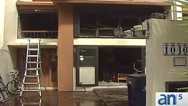 Incendio en casa del S.W